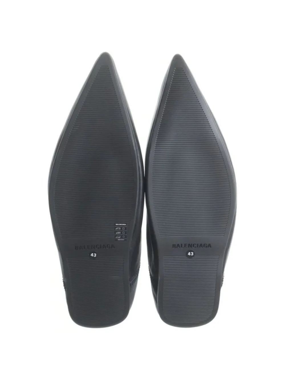 Balenciaga Flat Mule Smooth Lambskin Black - Picture 5 of 6